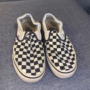 Checkered Vans